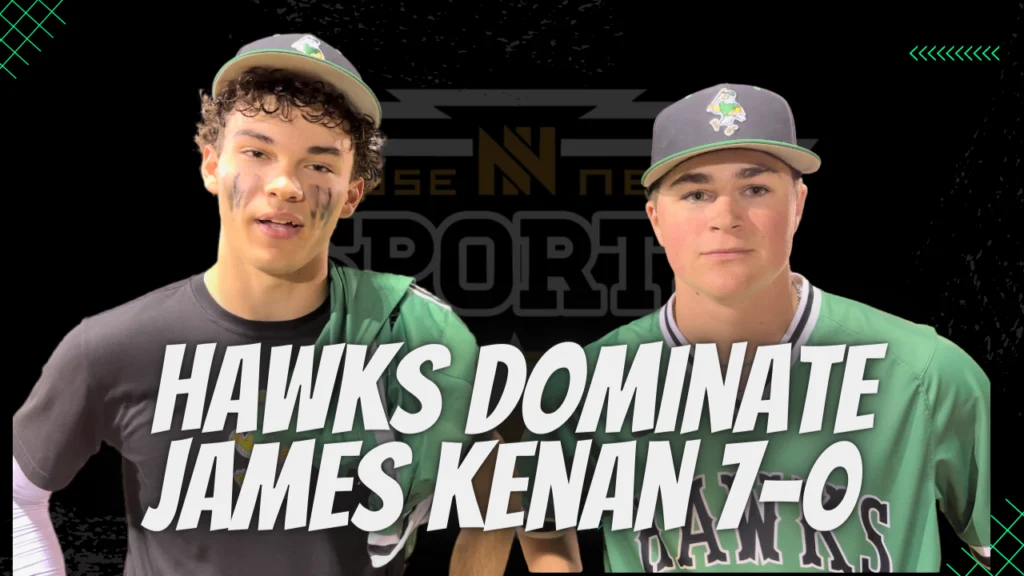 Hawks dominate James Kenan 7-0