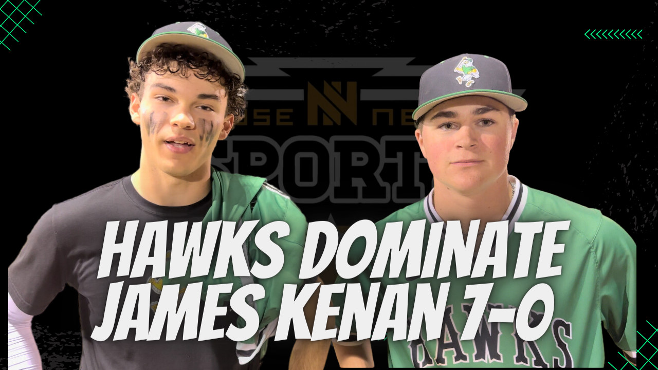 Hawks dominate James Kenan 7-0