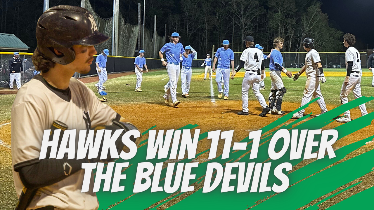 Hawks win 11-1 over the Blue Devils