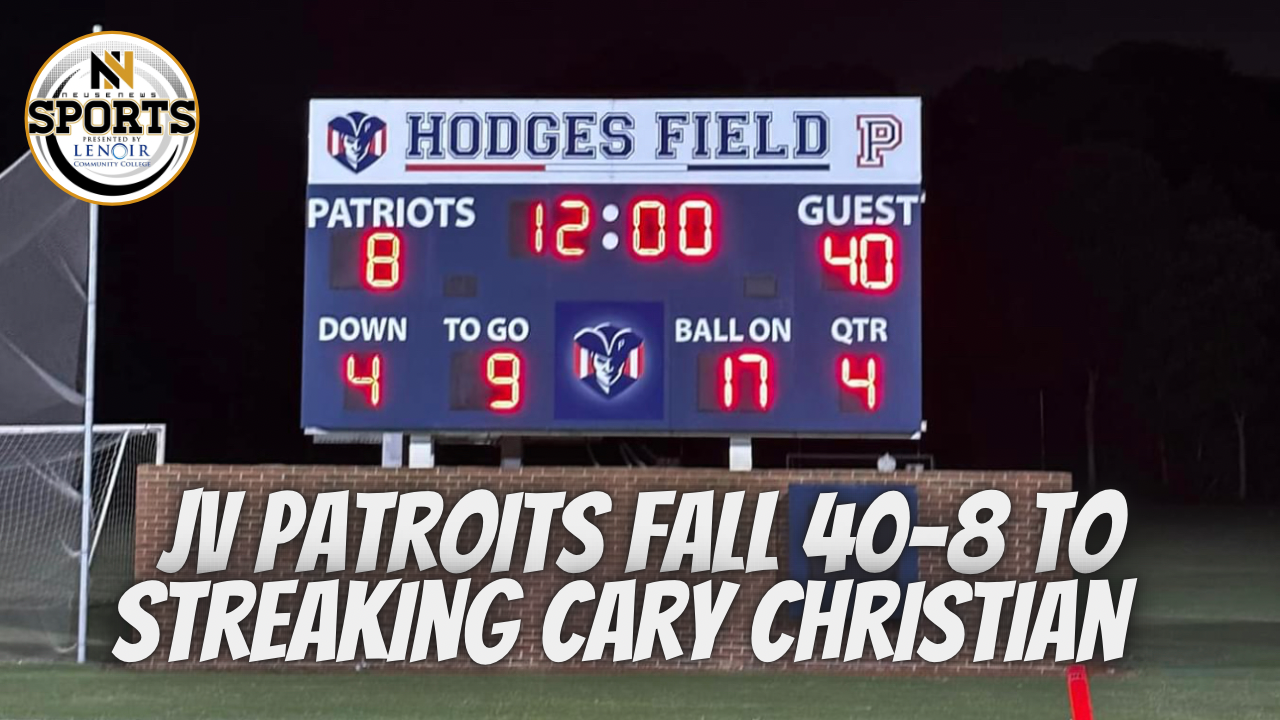 JV Patriots Fall 40-8 to Streaking Cary Christian