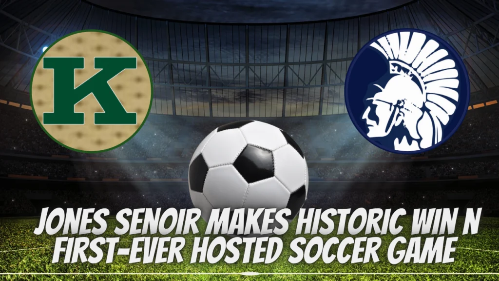 Jones Senior Makes Historic Win in First-Ever Hosted Soccer Game