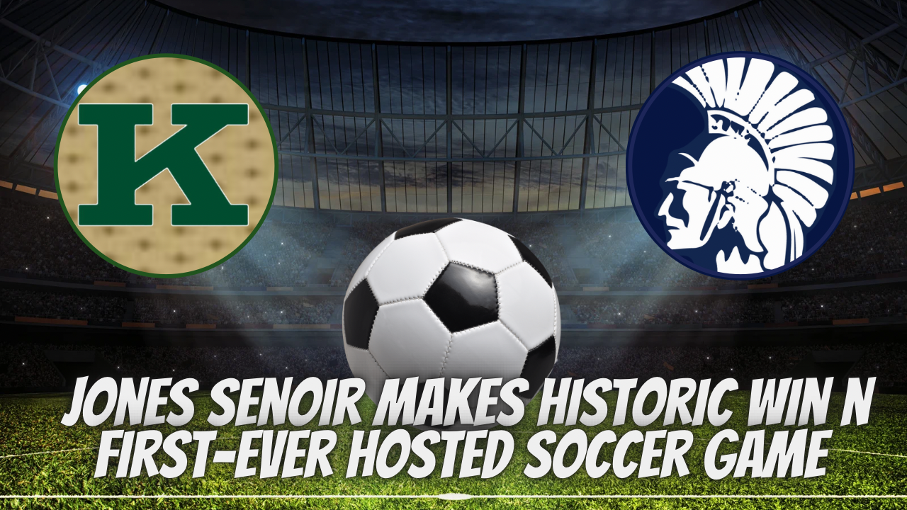 Jones Senior Makes Historic Win in First-Ever Hosted Soccer Game