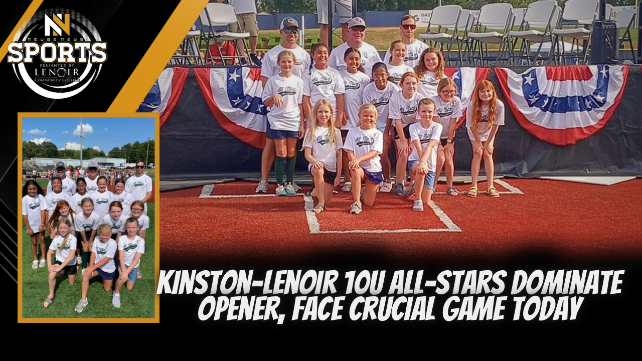 Kinston-Lenoir 10U All-Stars Dominate Opener, Face Crucial Game Today