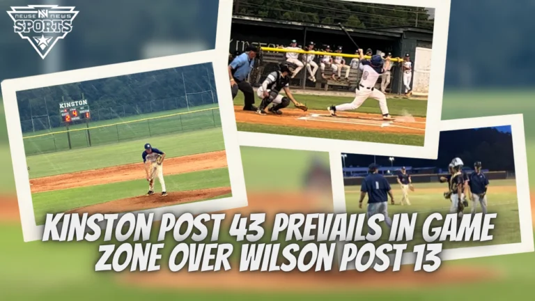 Kinston Post 43 prevails in game one over Wilson Post 13
