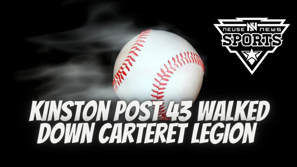 Kinston Post 43 walked down Carteret Legion