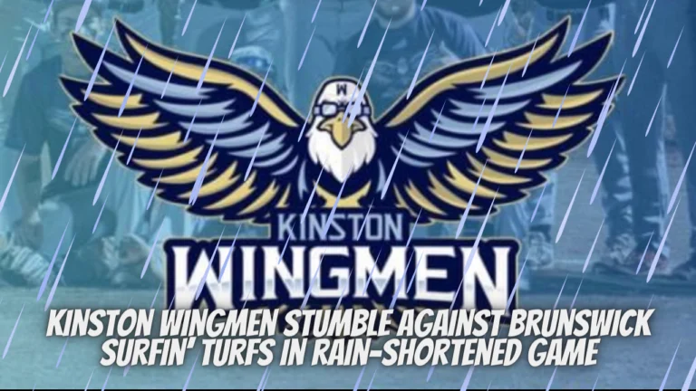 Kinston Wingmen Stumble Against Brunswick Surfin’ Turfs in Rain-Shortened Game