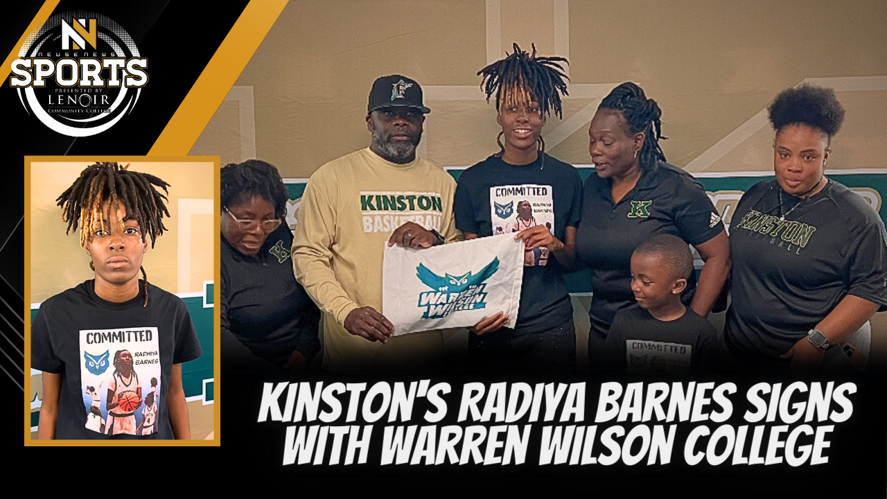Kinston's Radiya Barnes Signs with Warren Wilson College
