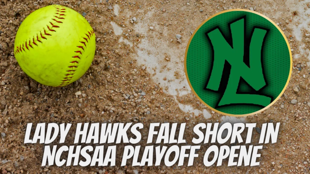 Lady Hawks Fall Short in NCHSAA Playoff Opener