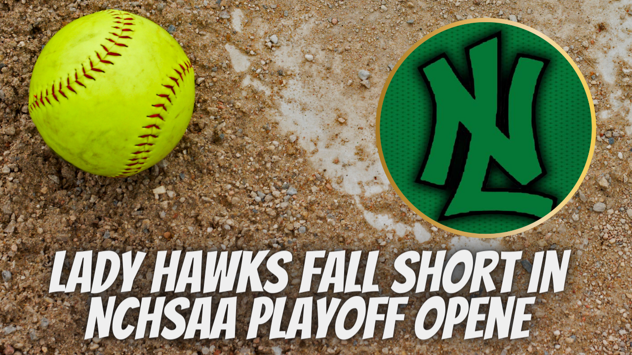 Lady Hawks Fall Short in NCHSAA Playoff Opener