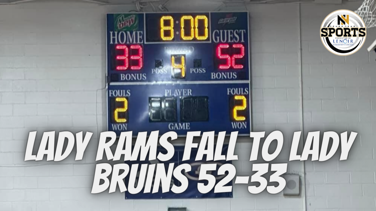 Lady Rams fall to Lady Bruins 52-33