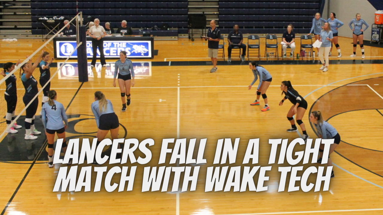 Lancers fall in a tight match with Wake Tech