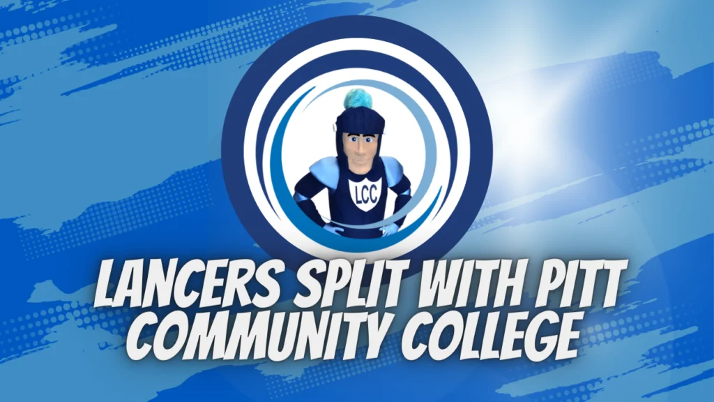 Lancers split with Pitt Community College
