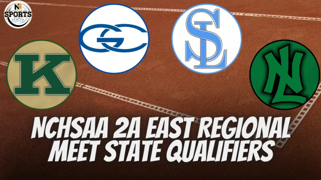 NCHSAA 2A East Regional Meet State Qualifiers