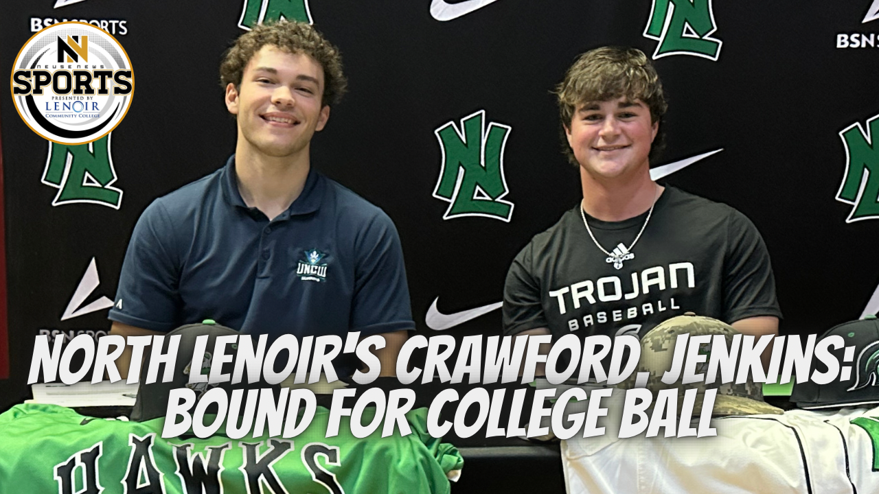 North Lenoir's Crawford, Jenkins: Bound for College Ball