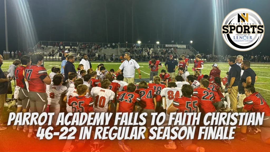 Parrot Academy falls to Faith Christian 46-22 in regular season finale
