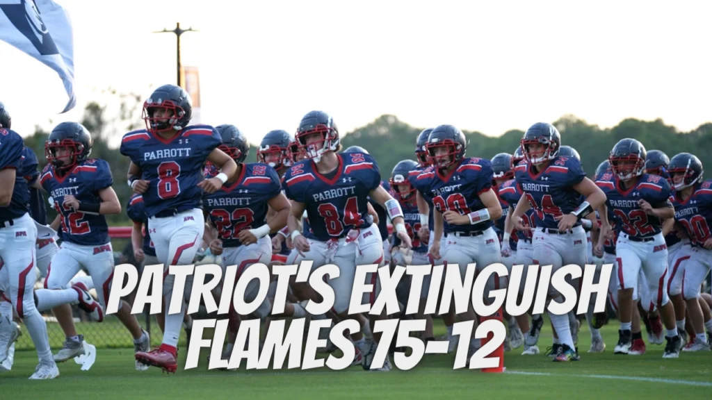 Patriot’s Extinguish Flames 75-12