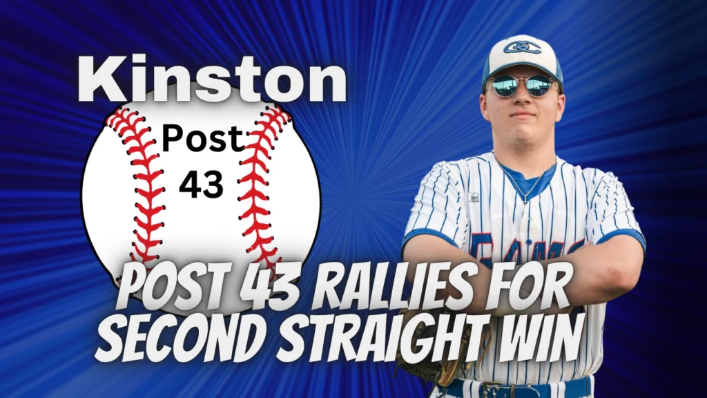 Post 43 Rallies for Second Straight Win