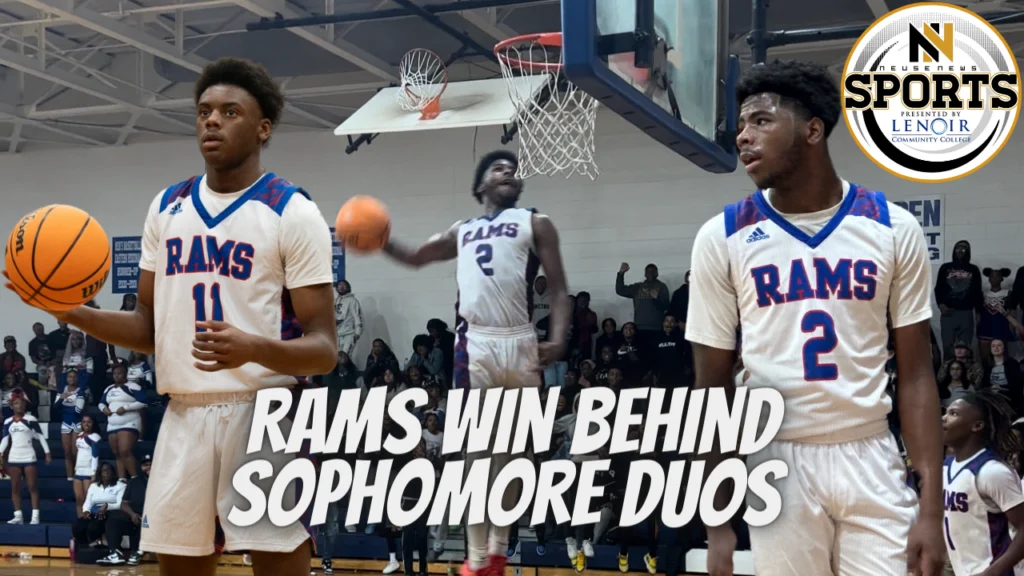 Rams Win Behind Sophomore Duos
