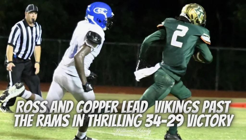 Ross and Copper lead Vikings past the Rams in thrilling 34-29 victory