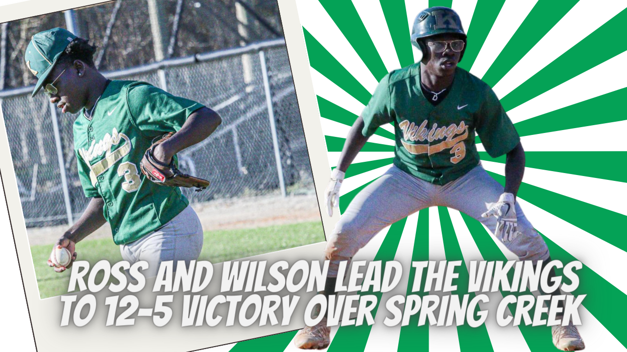 Ross and Wilson lead the Vikings to a 12-5 Victory over Spring Creek