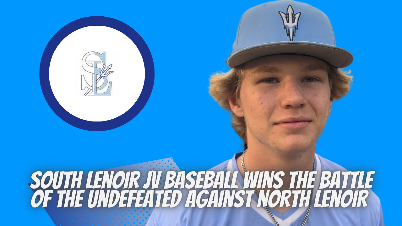 South Lenoir JV baseball wins the battle of the undefeated against North Lenoir