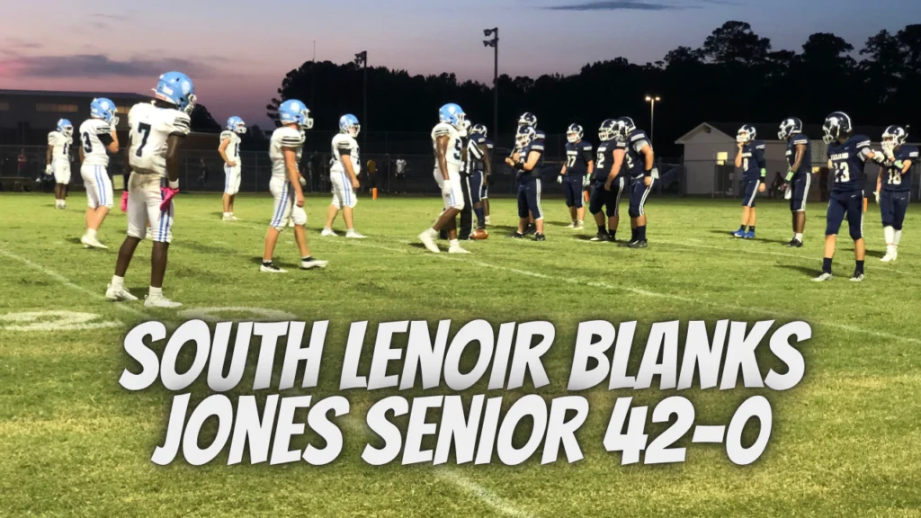 South Lenoir blanks Jones Senior 42-0