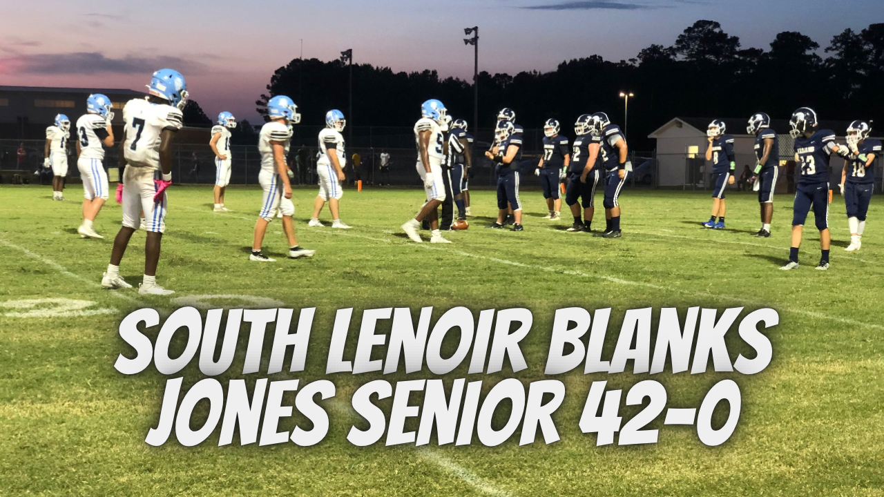 South Lenoir blanks Jones Senior 42-0