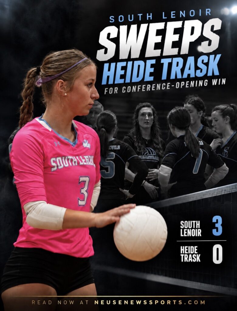 South Lenoir sweeps Heide Trask for conference-opening win