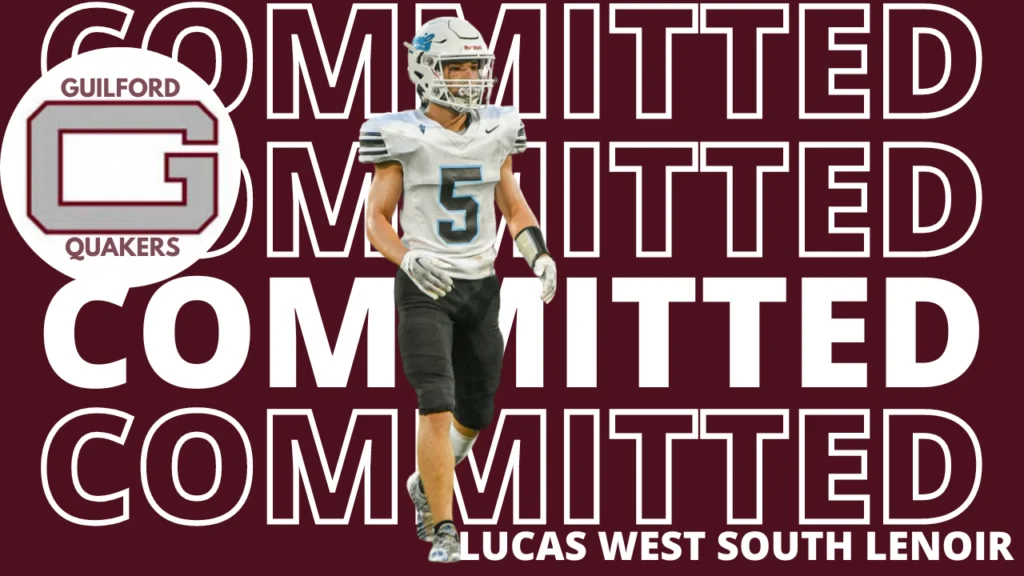 South Lenoir’s Lucas West commits to Guilford College