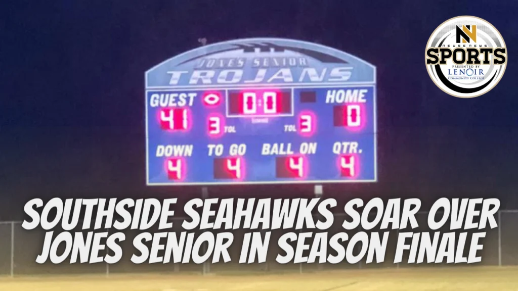 Southside Seahawks Soar Over Jones Senior in Season Finale
