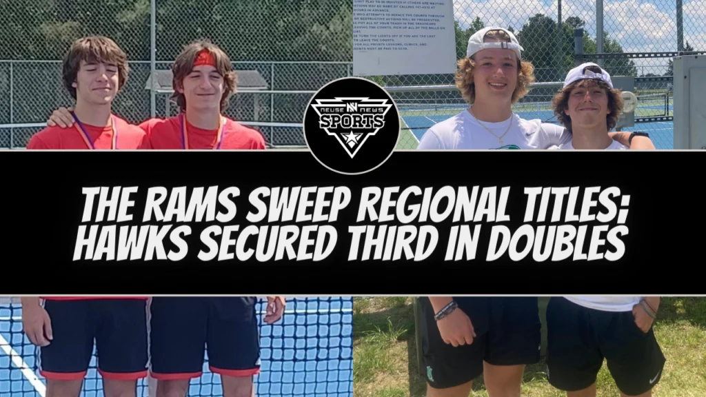 The Rams Sweep Regional Tennis Titles; Hawks Secured Third in Doubles