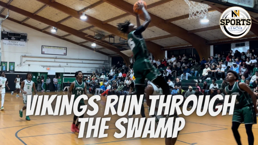 Vikings Run Through The Swamp