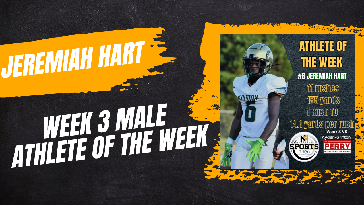 Week 3 Male Athlete of the Week: Jeremiah Hart