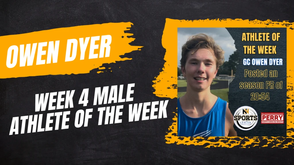 Week 4 Male AOTW: GC's Owen Dyer