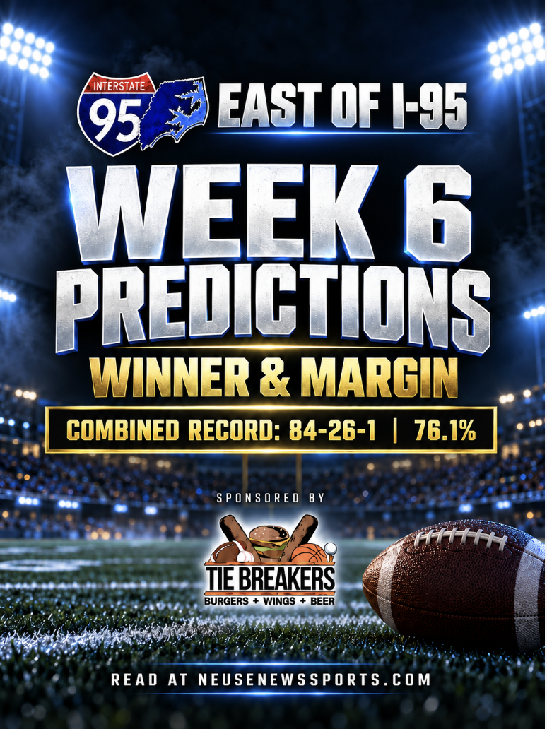 Week 6 East of I-95 High School Football Predictions: Winner and Margin for Every Game