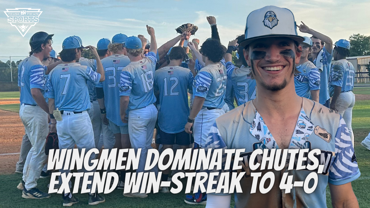 Wingmen Dominate Chutes, Extend Streak to 4-0