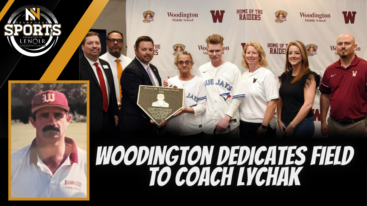 Woodington Dedicates Field to Coach Lychak