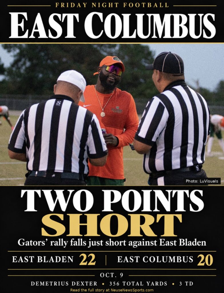 East Columbus Head coach Vinston Thorpe