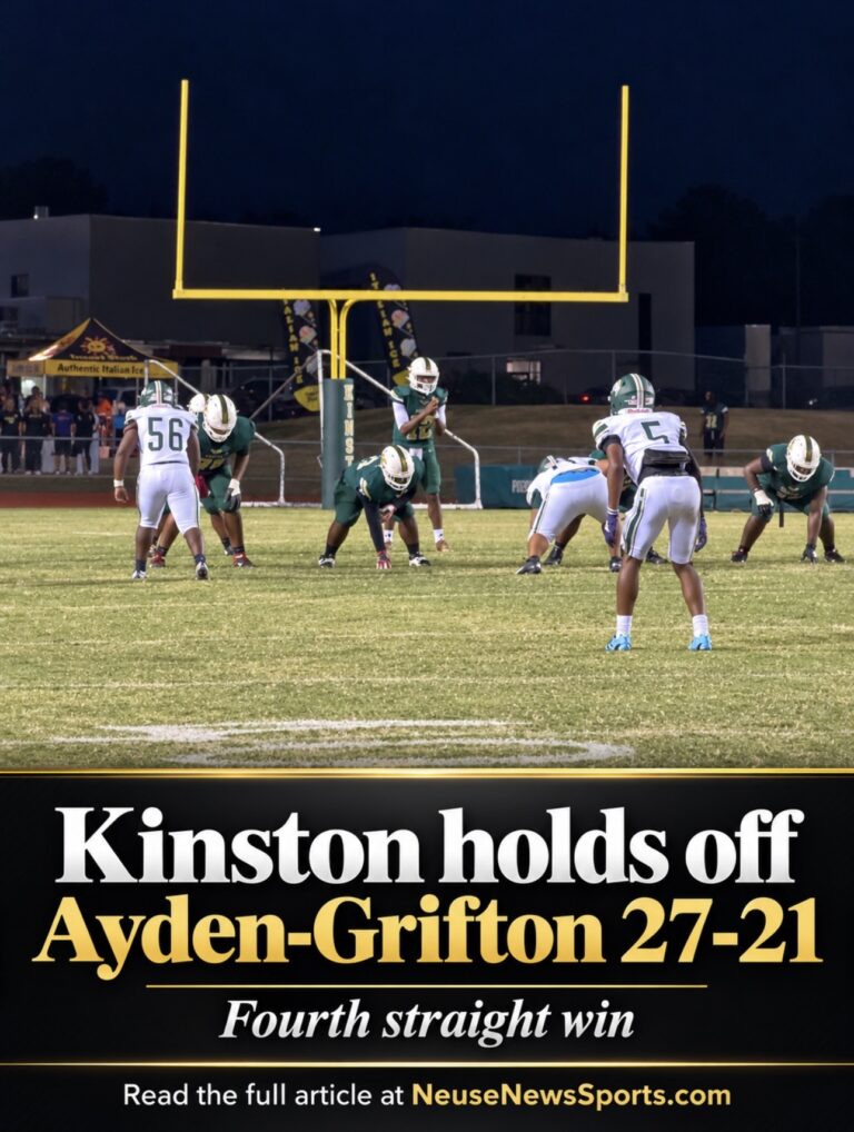 Kinston holds off Ayden-Grifton 27-21 for fourth straight win