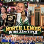 North Lenoir 22nd Lenoir County Fair cheer championship article graphic