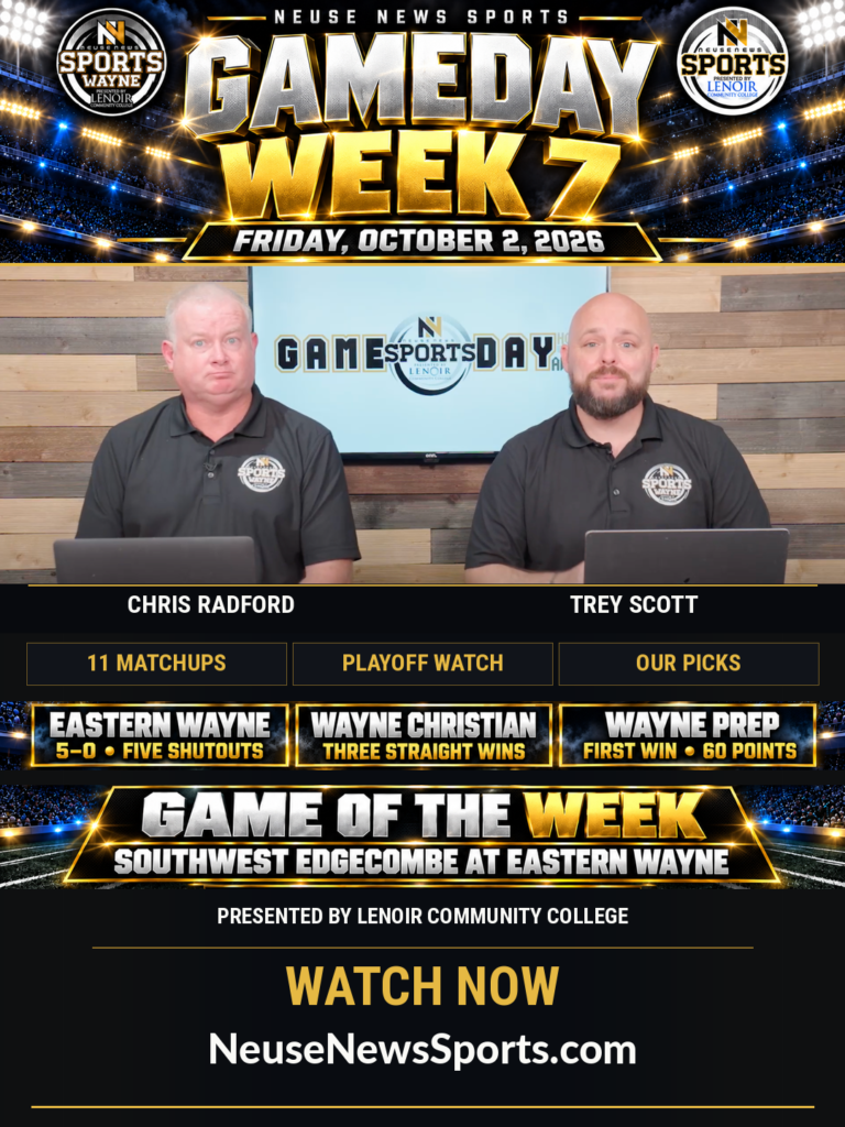 East of I-95 Week 7 football predictions featuring Trey Scott's 118-32-1 overall record and 78.5% winning percentage