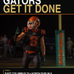 East Columbus Gators football title graphic reading “Gators Get It Done.”