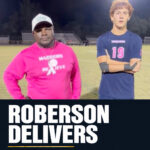 Eastern Wayne soccer article cover: Roberson goal lifts Warriors past North Johnston, 1-0.