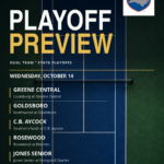 Girls tennis playoff preview for Wednesday, October 14: Louisburg at Greene Central, Northwood at Goldsboro, Southern Nash at C.B. Aycock, Rosewood at Manteo, and Jones Senior at Hobgood Charter.